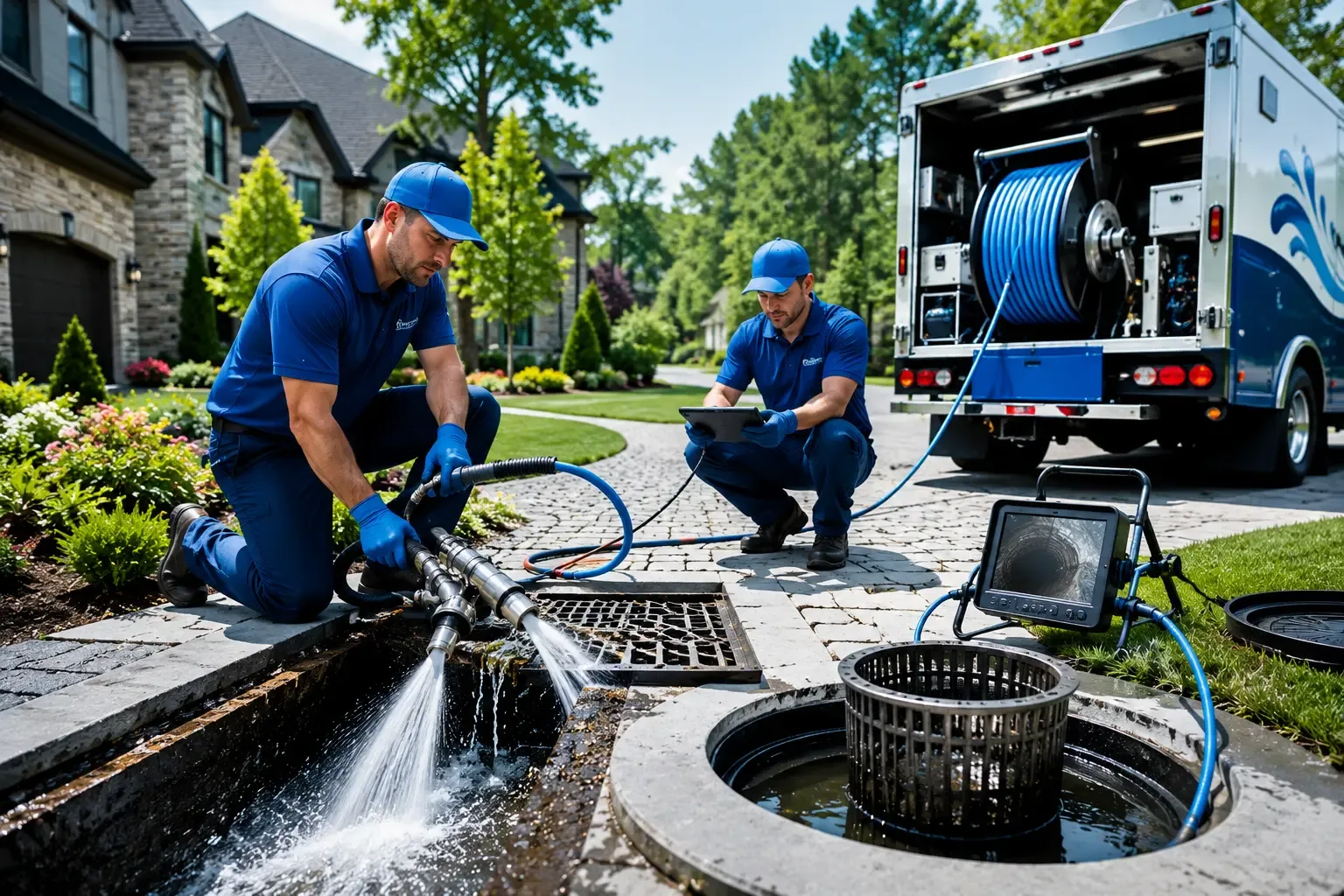 Local outdoor drain cleaning professionals in Bernard, ME